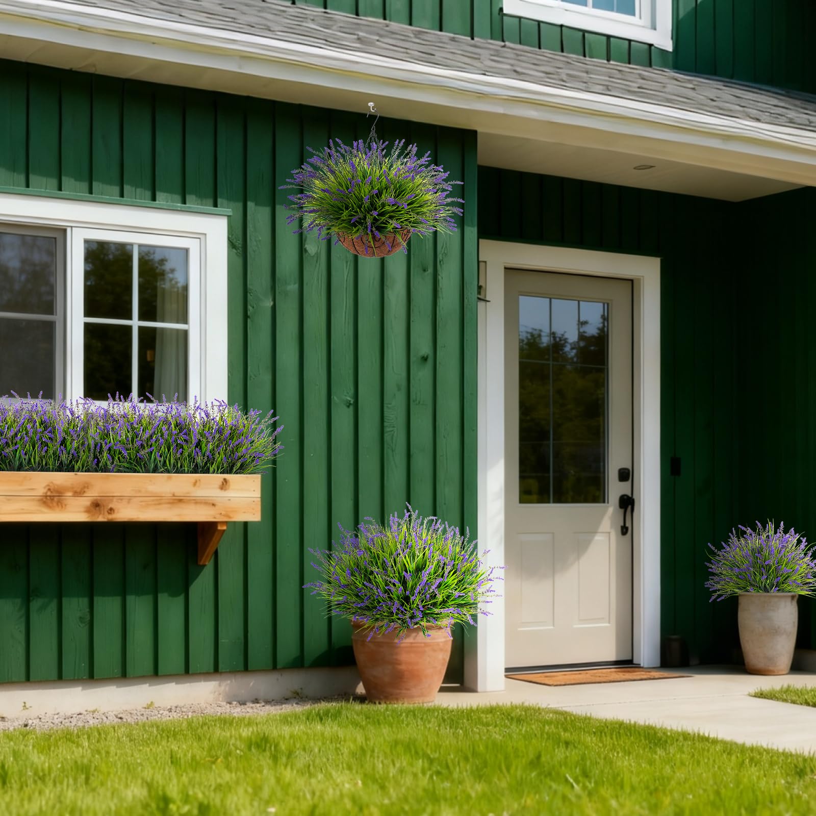 Ammyoo indoor-outdoor decor boosts patios and windows with lush greenery.