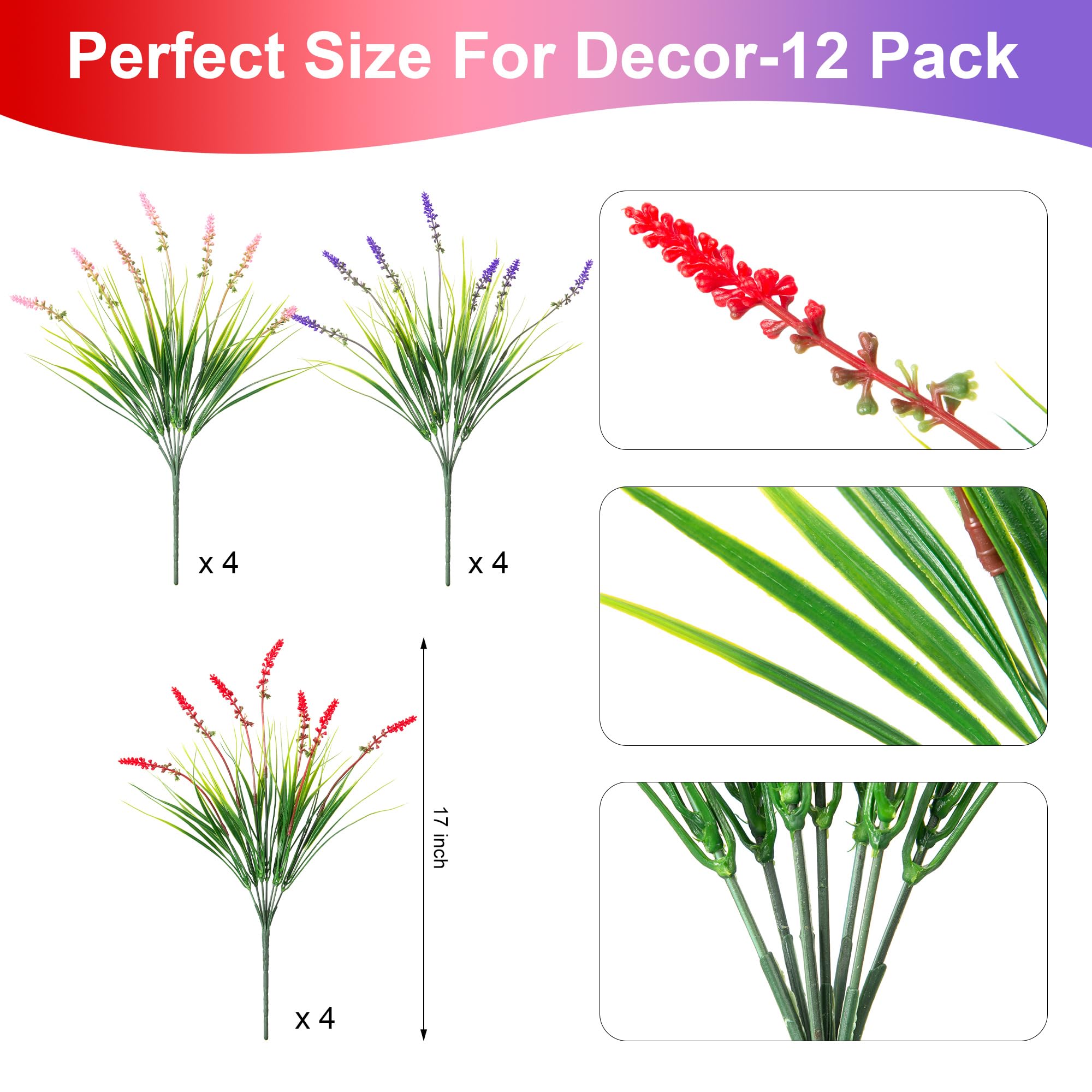 Ammyoo no-watering needed decor stays fresh year-round.