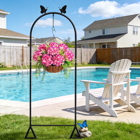 Ammyoo outdoor-decor-patio-balcony: transform spaces with faux hydrangea