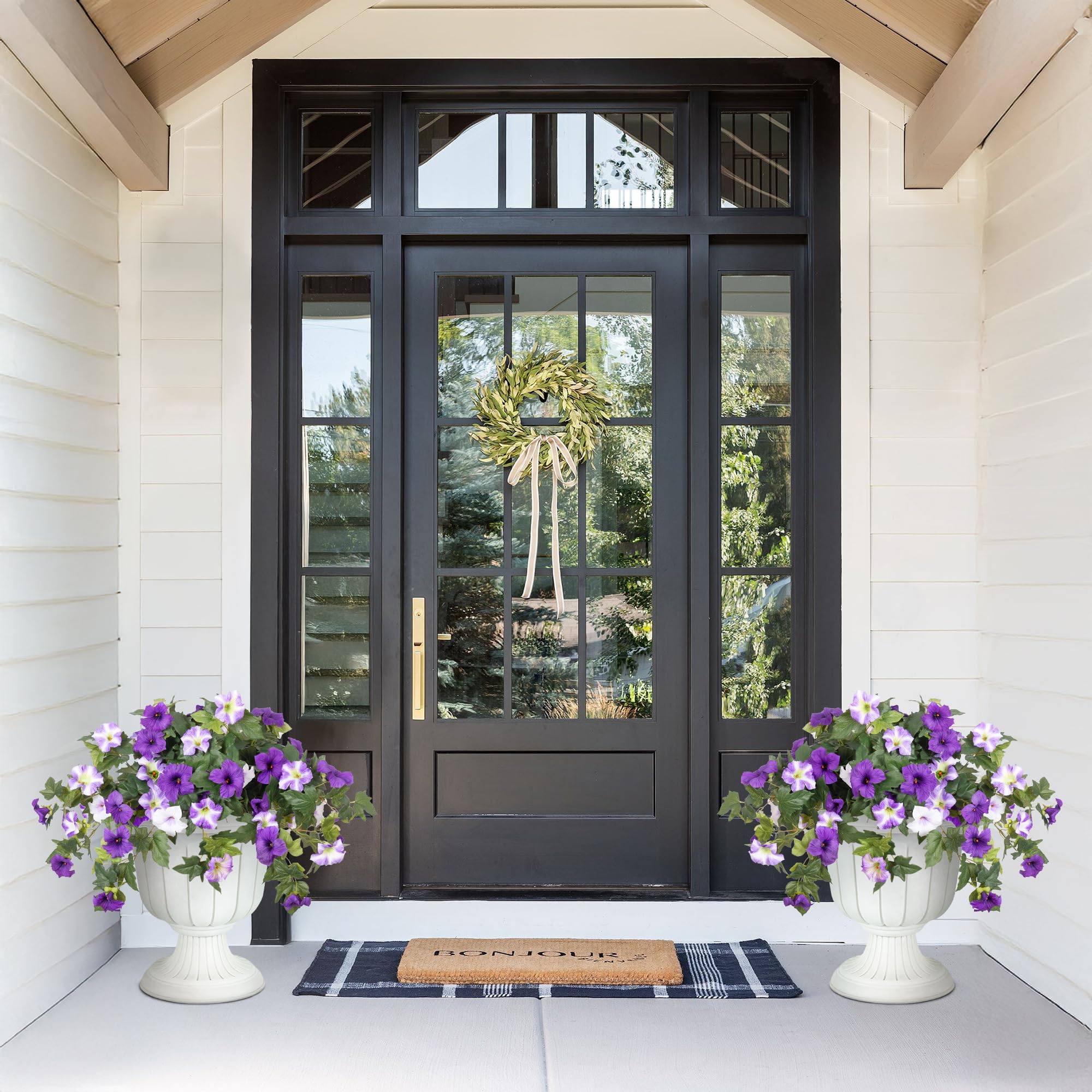 Ammyoo outdoor flower arrangement ready for patios and porches
