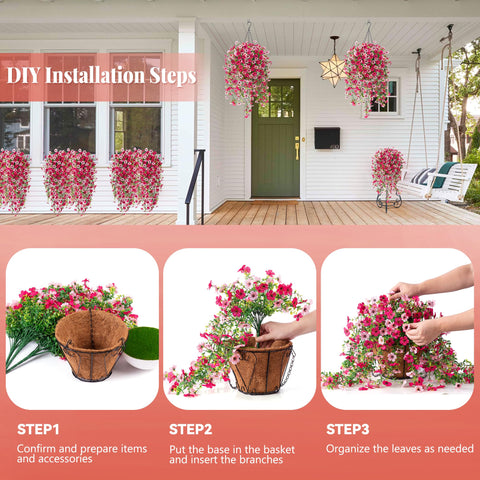 Ammyoo outdoor garden decor for porch or patio adds charm.