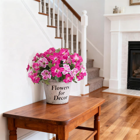 Ammyoo outdoor planter decor with year-round color and low maintenance.
