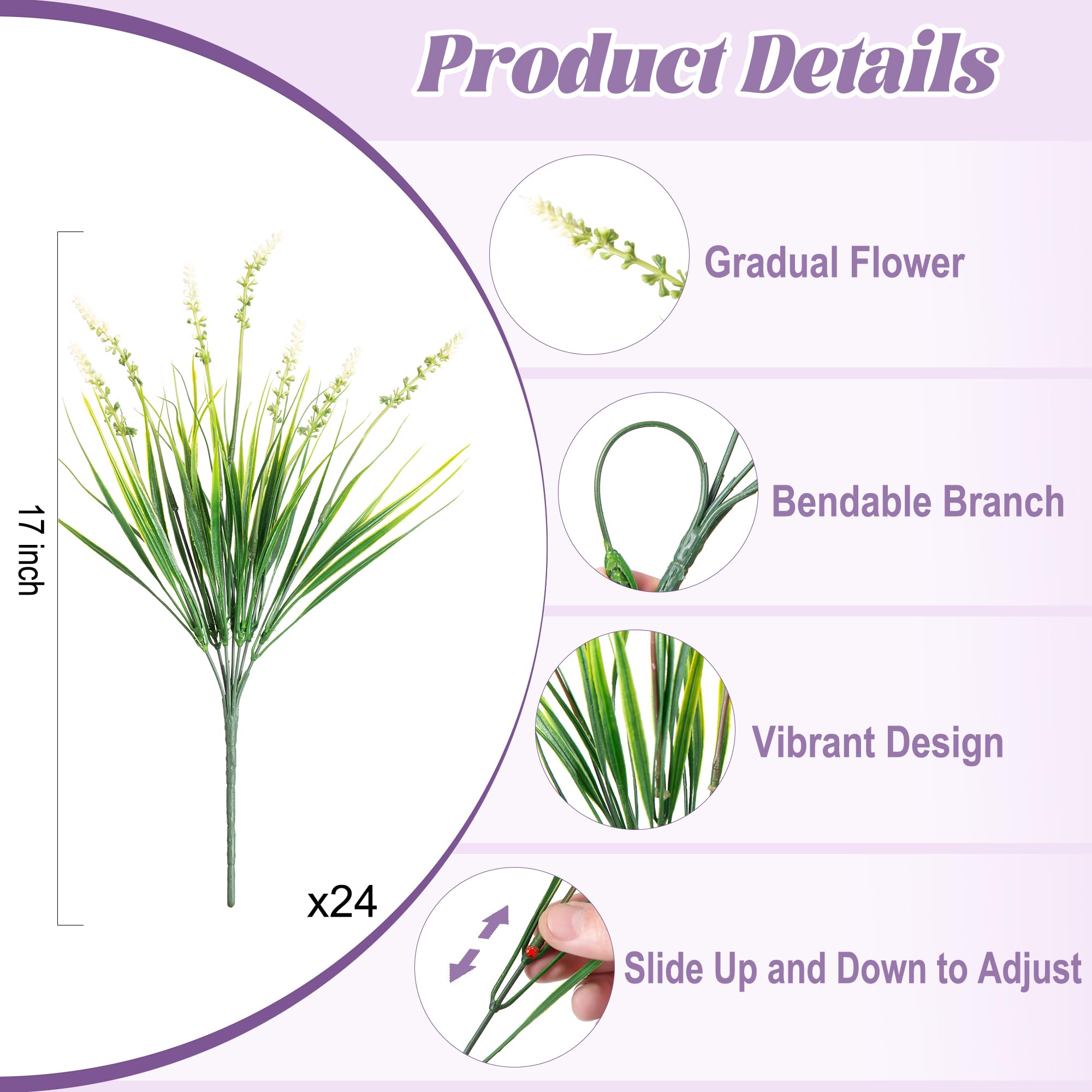 Ammyoo outdoor UV-resistant plants stay vibrant in sun and rain.
