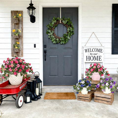Ammyoo Petunia yard patio decor brightens outdoor spaces.