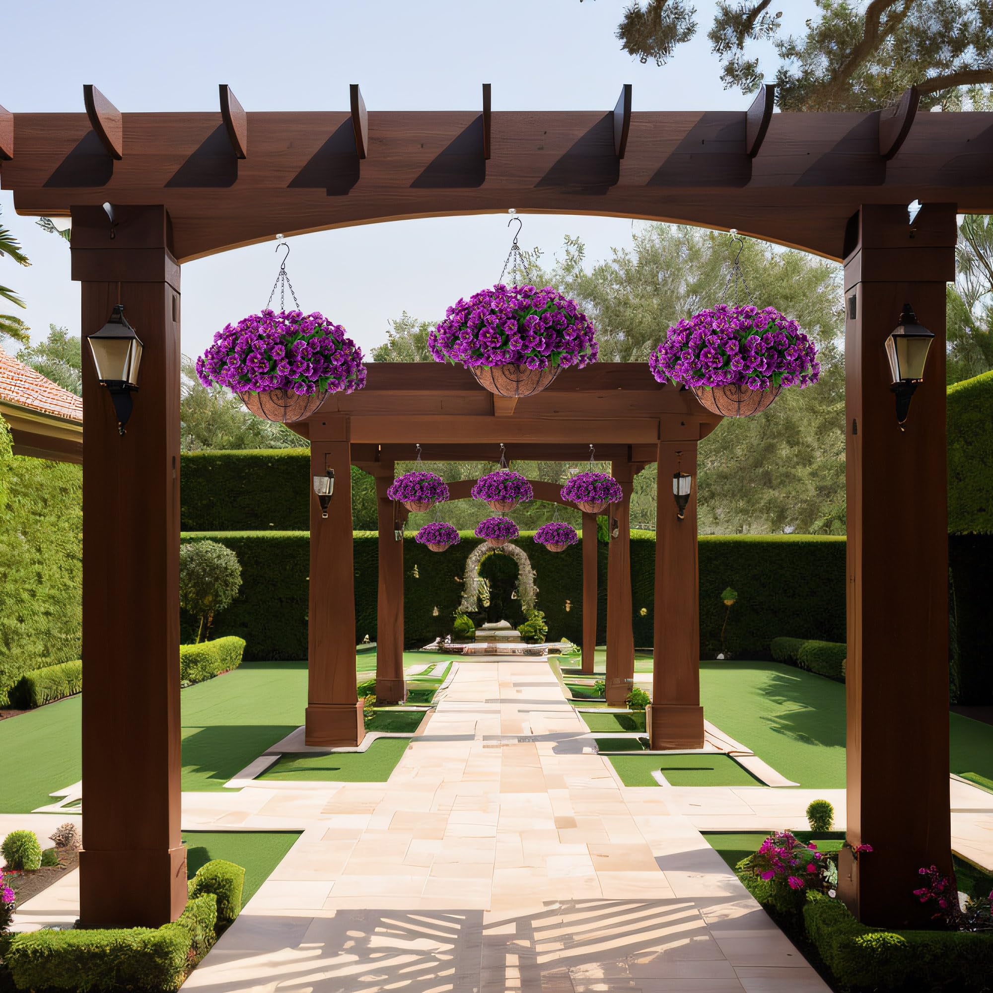 Ammyoo porch and balcony decorating solution for year-round charm.