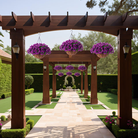 Ammyoo porch and balcony decorating solution for year-round charm.