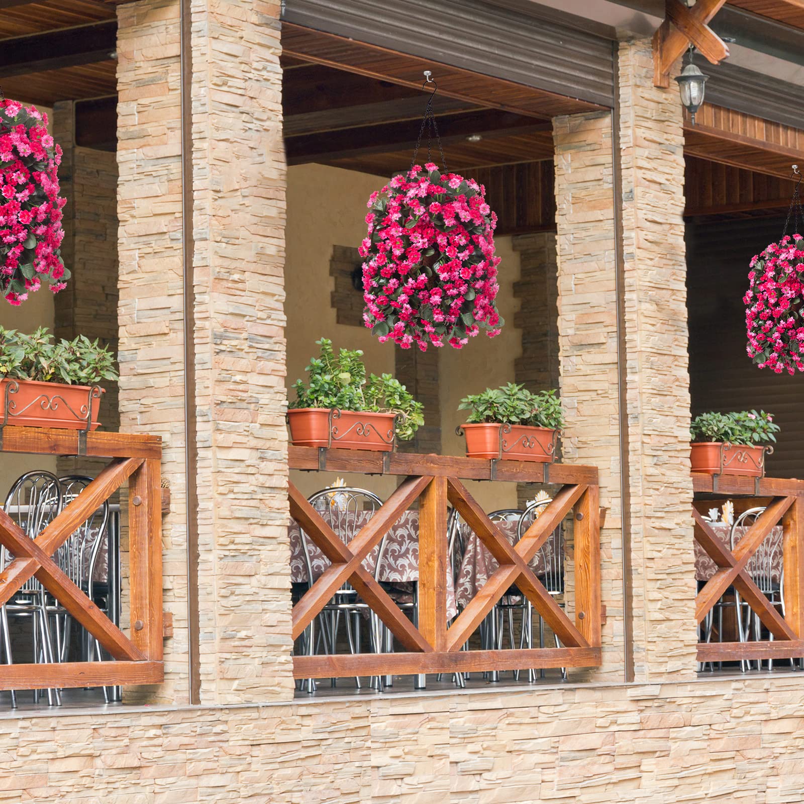 Ammyoo UV-resistant basket ensures color remains vivid in sunlight