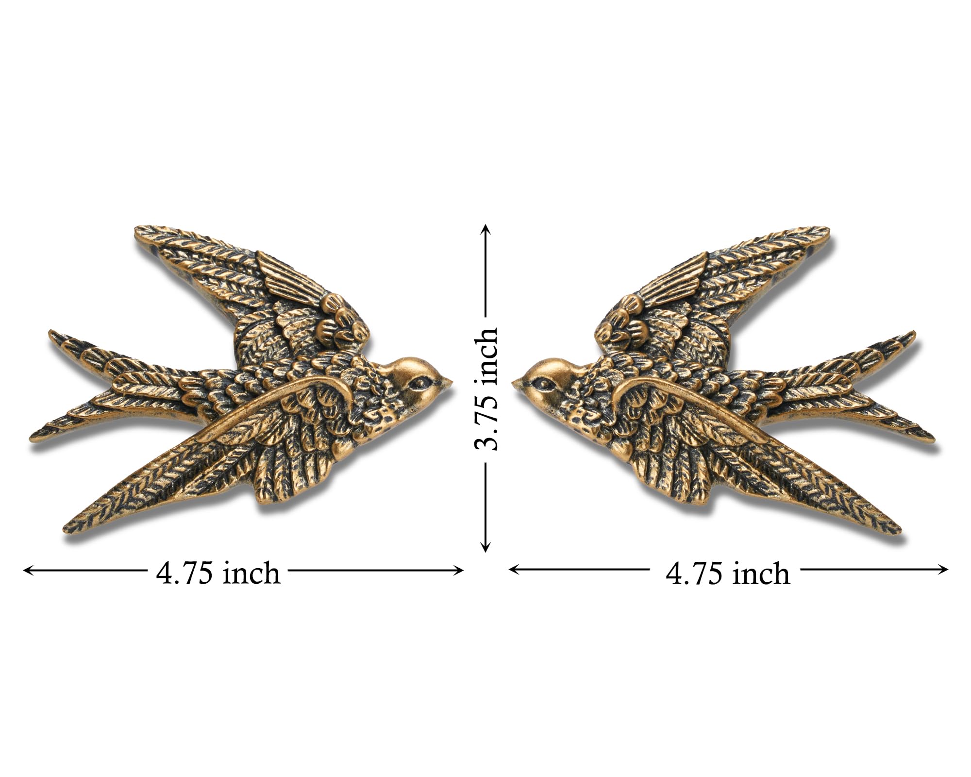 AMOIENSIS whimsical bird sculpture brings personality to living spaces.
