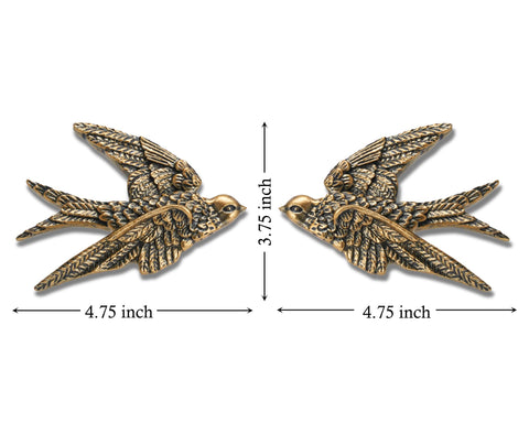 AMOIENSIS whimsical bird sculpture brings personality to living spaces.