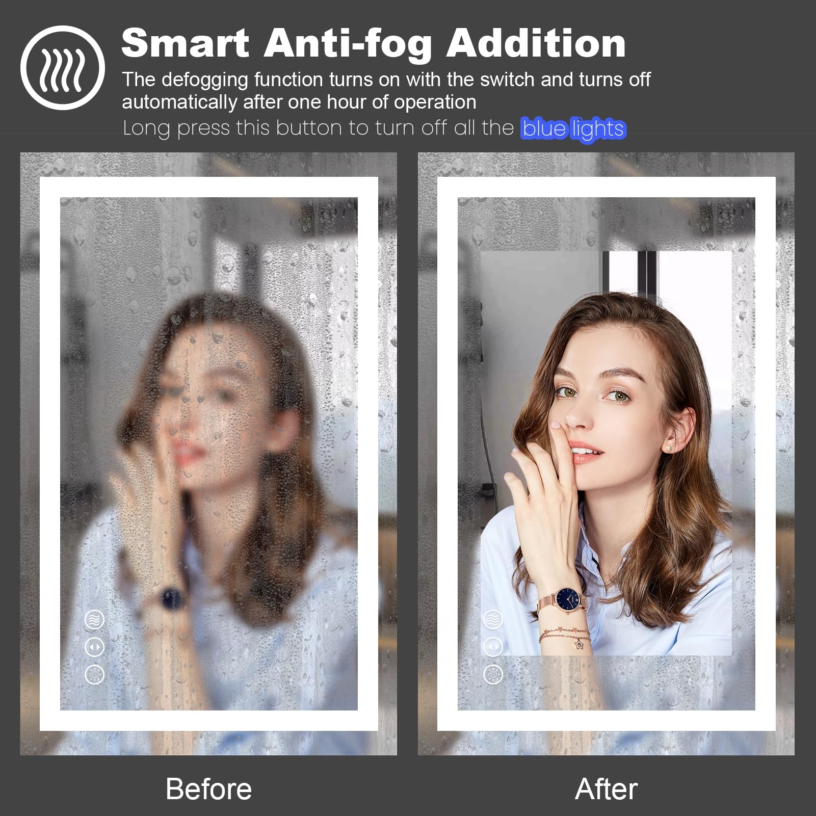 Amorho easy installation via plug-in or hardwired connection