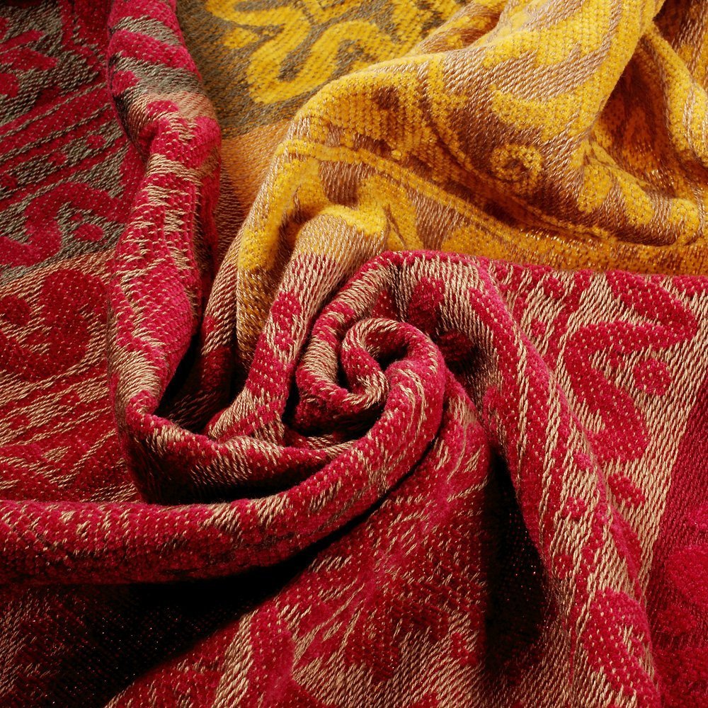 Amorus colorful tribal pattern detail highlighting vibrant texture