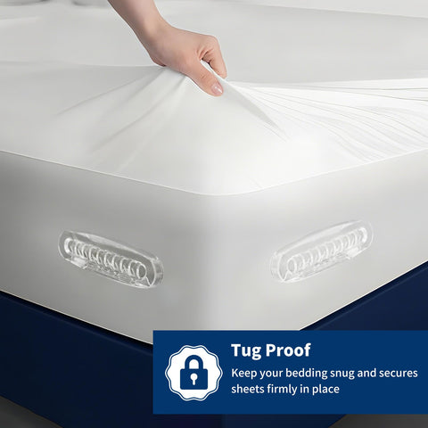 AMOVO easy sheet changes with removable lock for quick adjustments