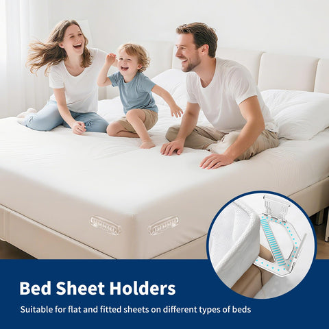 AMOVO universal compatibility fits king to twin mattress sizes