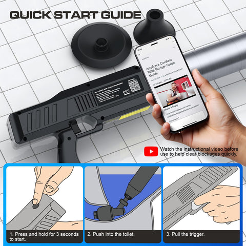 AMPFORCE usage demo image shows safe, controlled operation