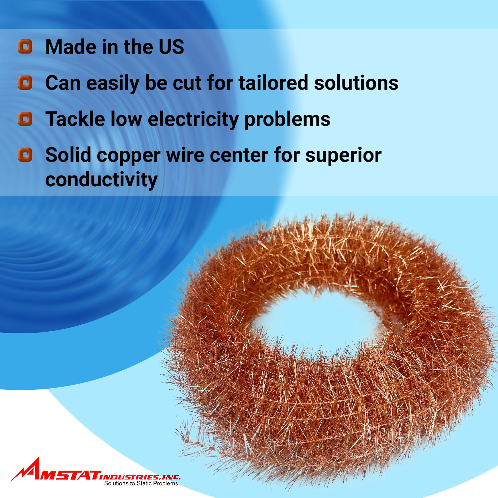 Amstat Cost-Effective Static Elimination highlighting an affordable static control solution.