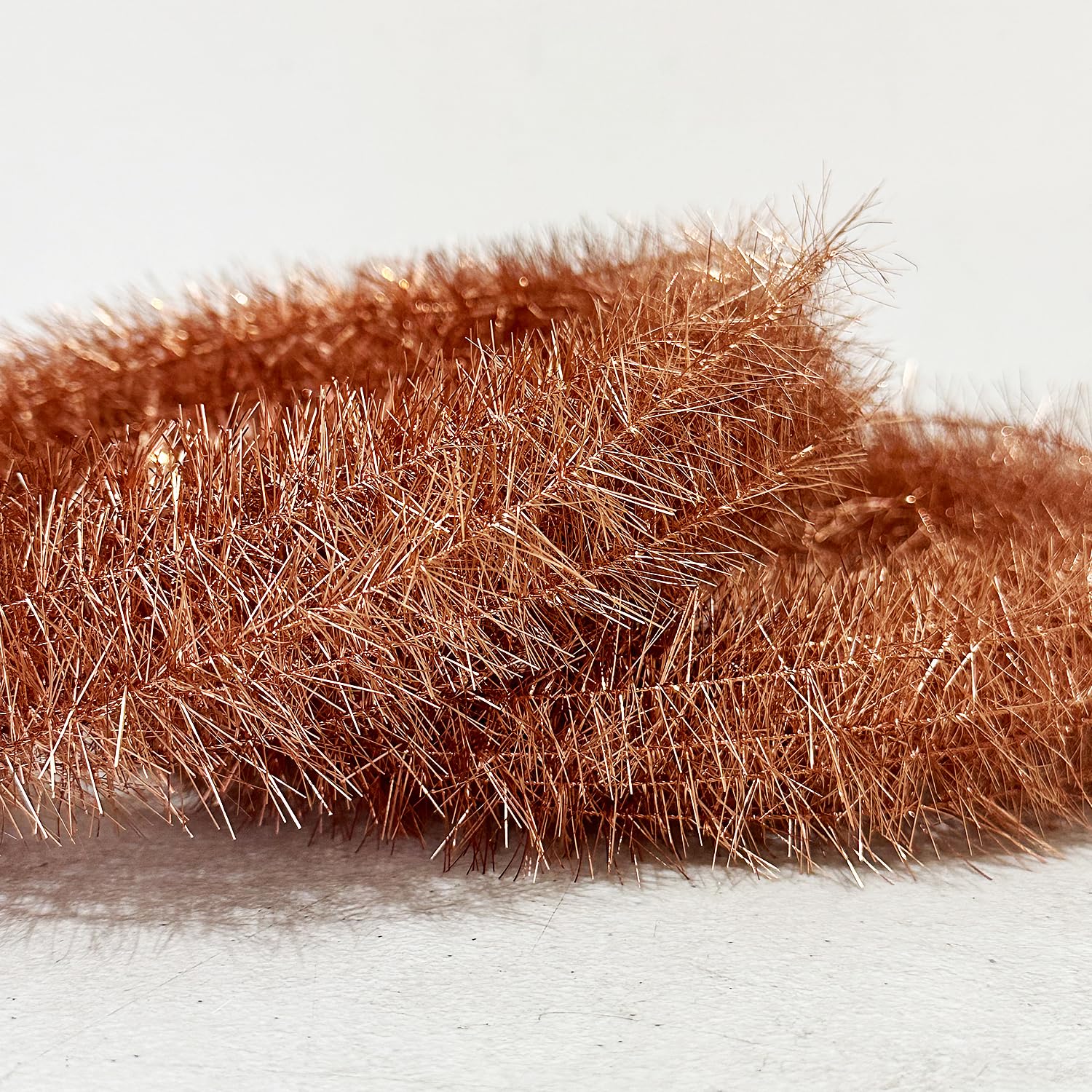 Amstat Durable Copper Tinsel construction illustrating robust performance across materials.