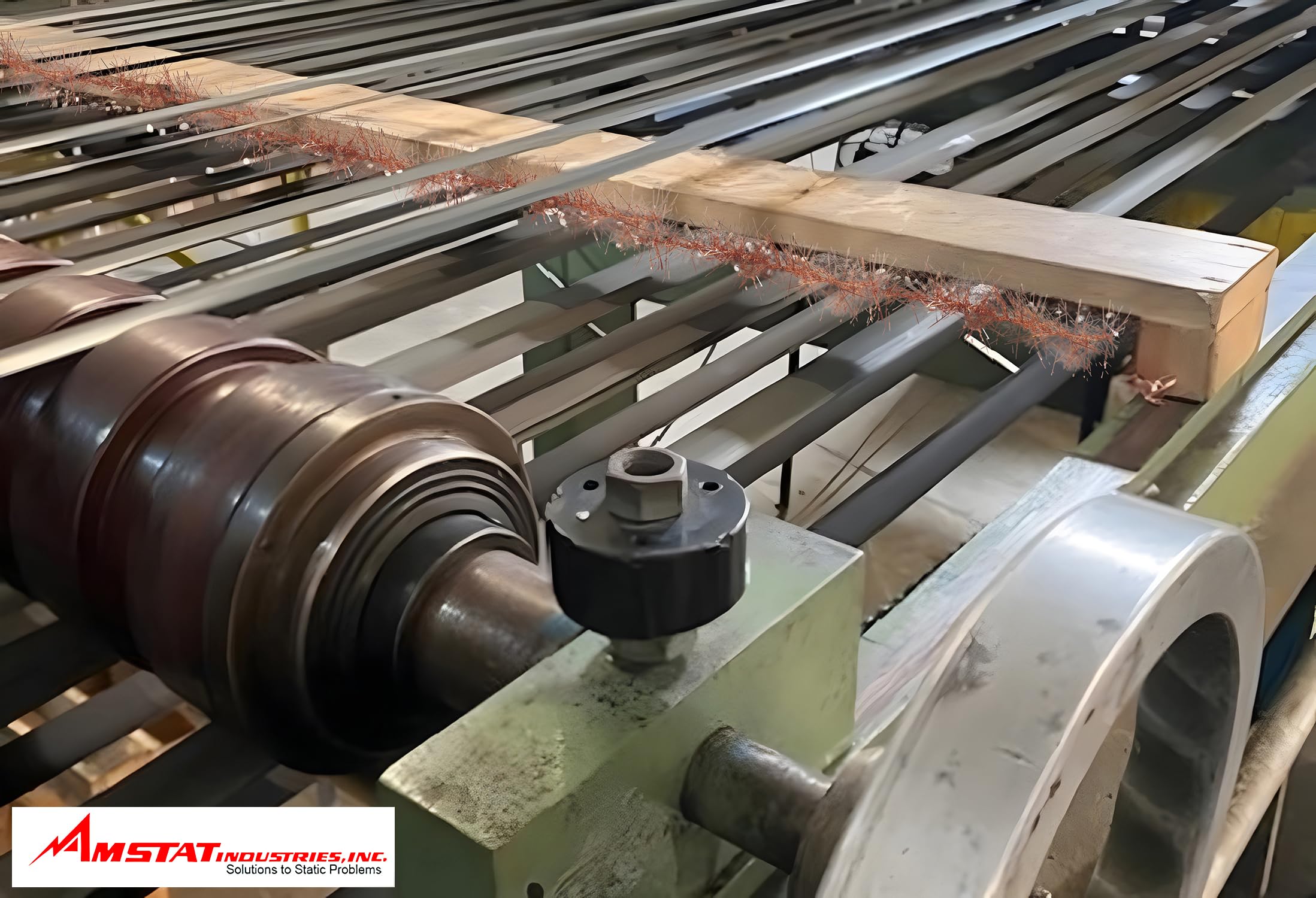 Amstat Two 36-Foot Coiled Strands providing ample coverage for sizable workspaces.