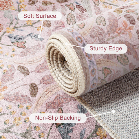 AMTOVO rug in playroom supports safe, plush playtime and easy care.