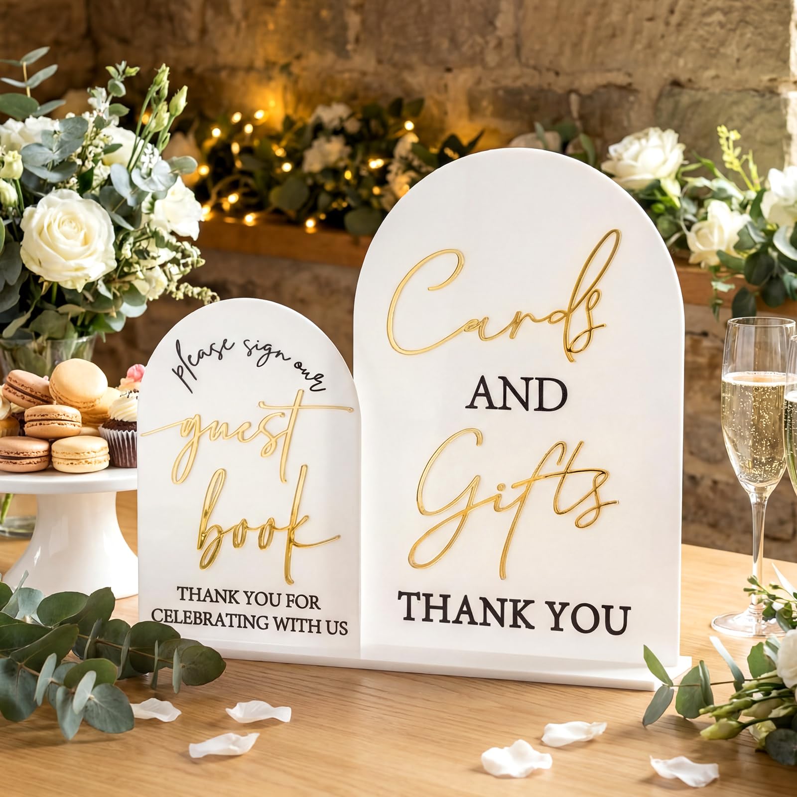Amyhill sign set makes a thoughtful gift and keepsake for newlyweds