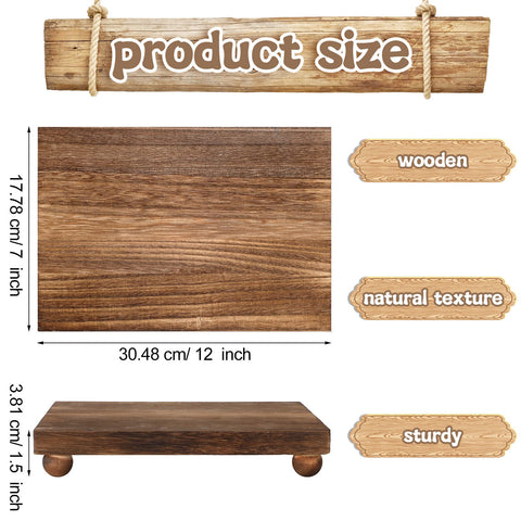 Amyhill wood pedestal stand candle holder creates a stylish centerpiece.