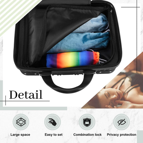 Amylove lock box made with durable ABS and PC materials for protection