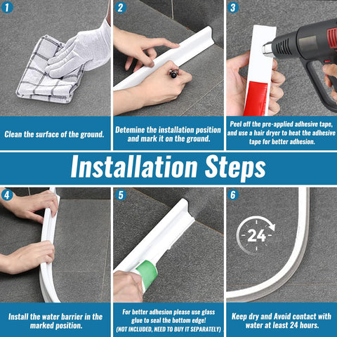 AMZKONIG easy-install and clean with quick wipe down
