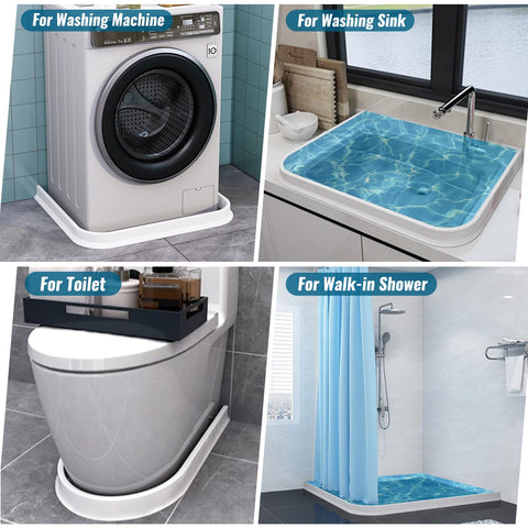 AMZKONIG versatile bath and kitchen water protection solution