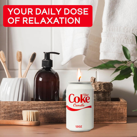 Anakz Diet Candle's compact tin fits small spaces.