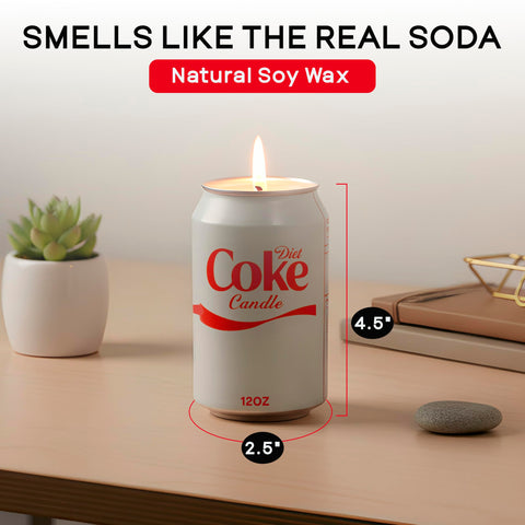 Anakz Diet Candle on a desk adds playful decoration and aroma.