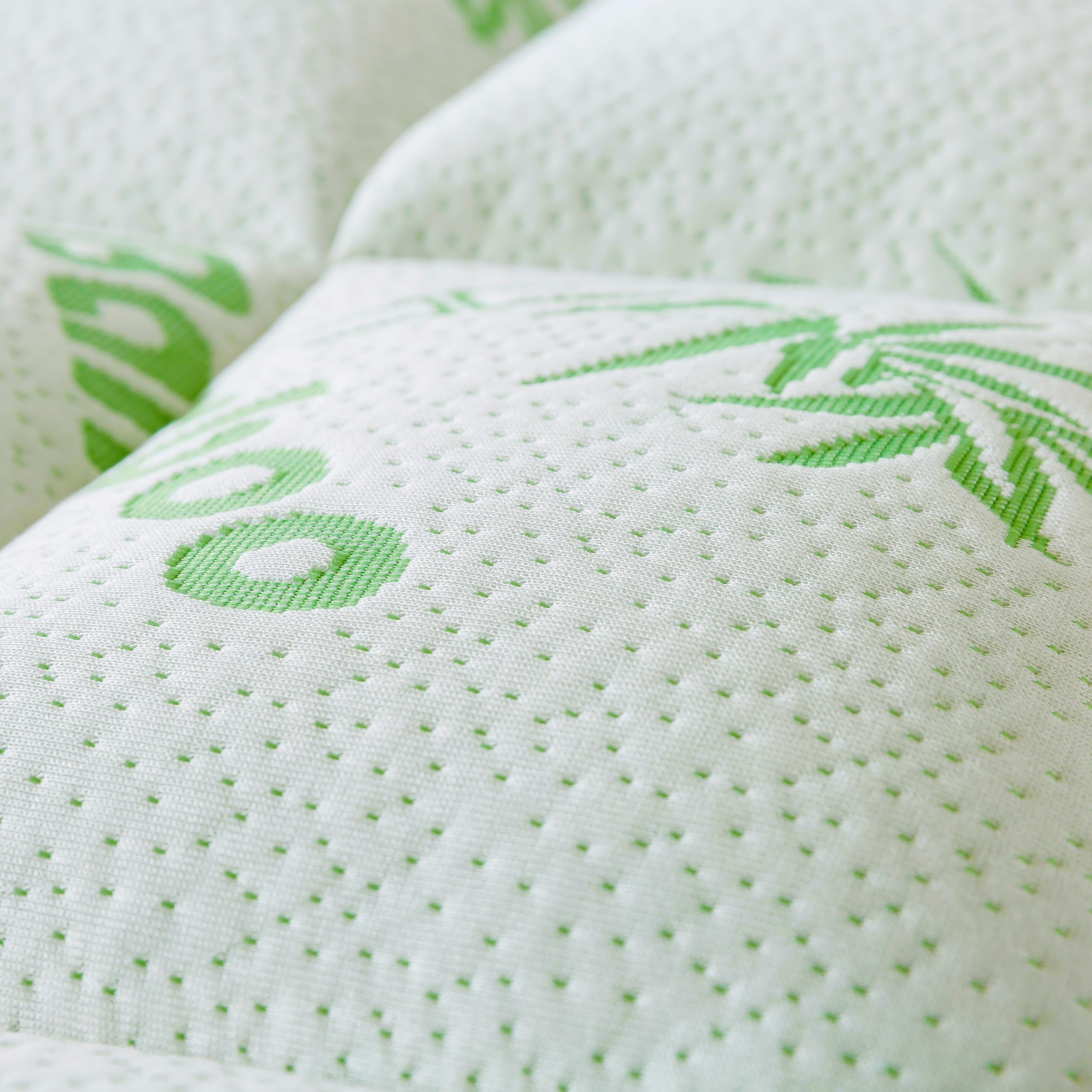 ANALIN mattress topper is machine washable for easy care and long-lasting comfort.