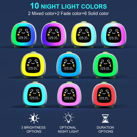 analoi 3-stage nightlight timer supports gradual bedtime routine