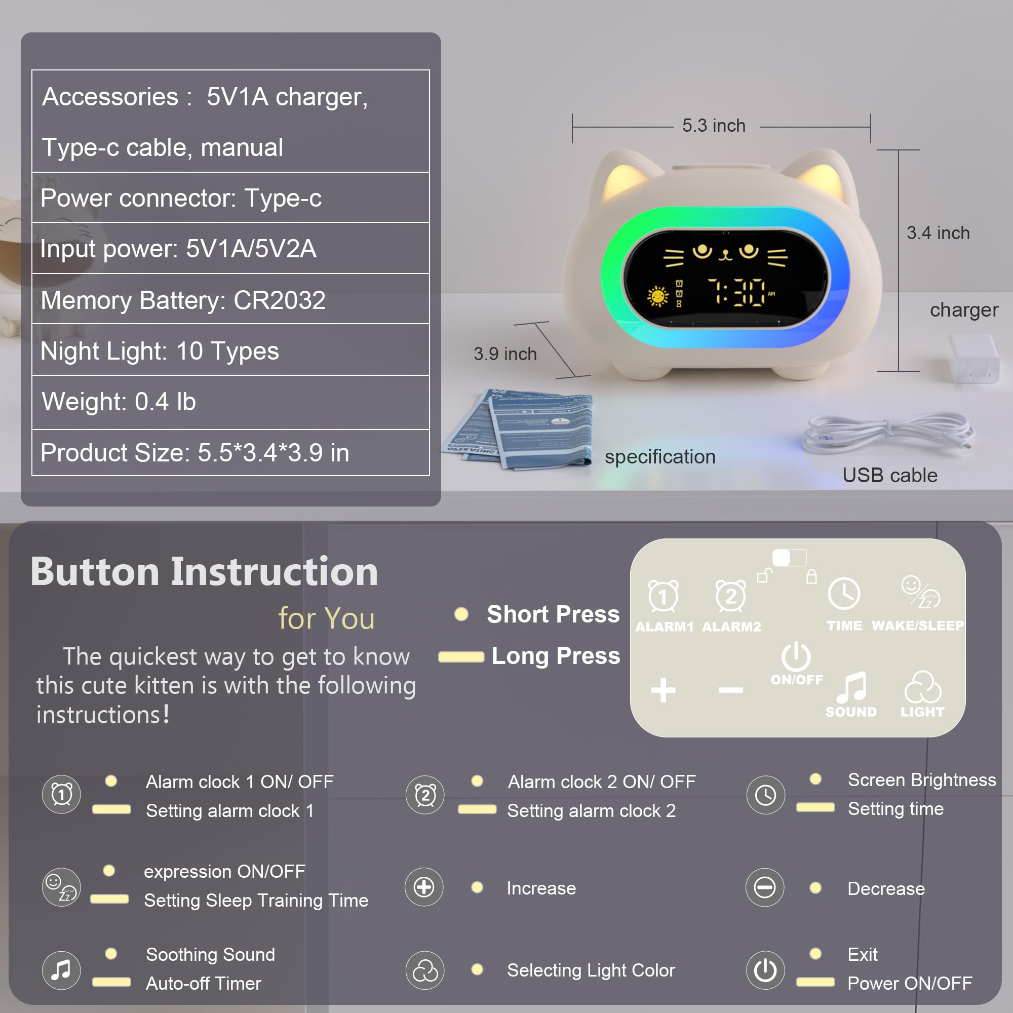 ANALOI clock makes a gift-friendly option for birthdays or holidays.