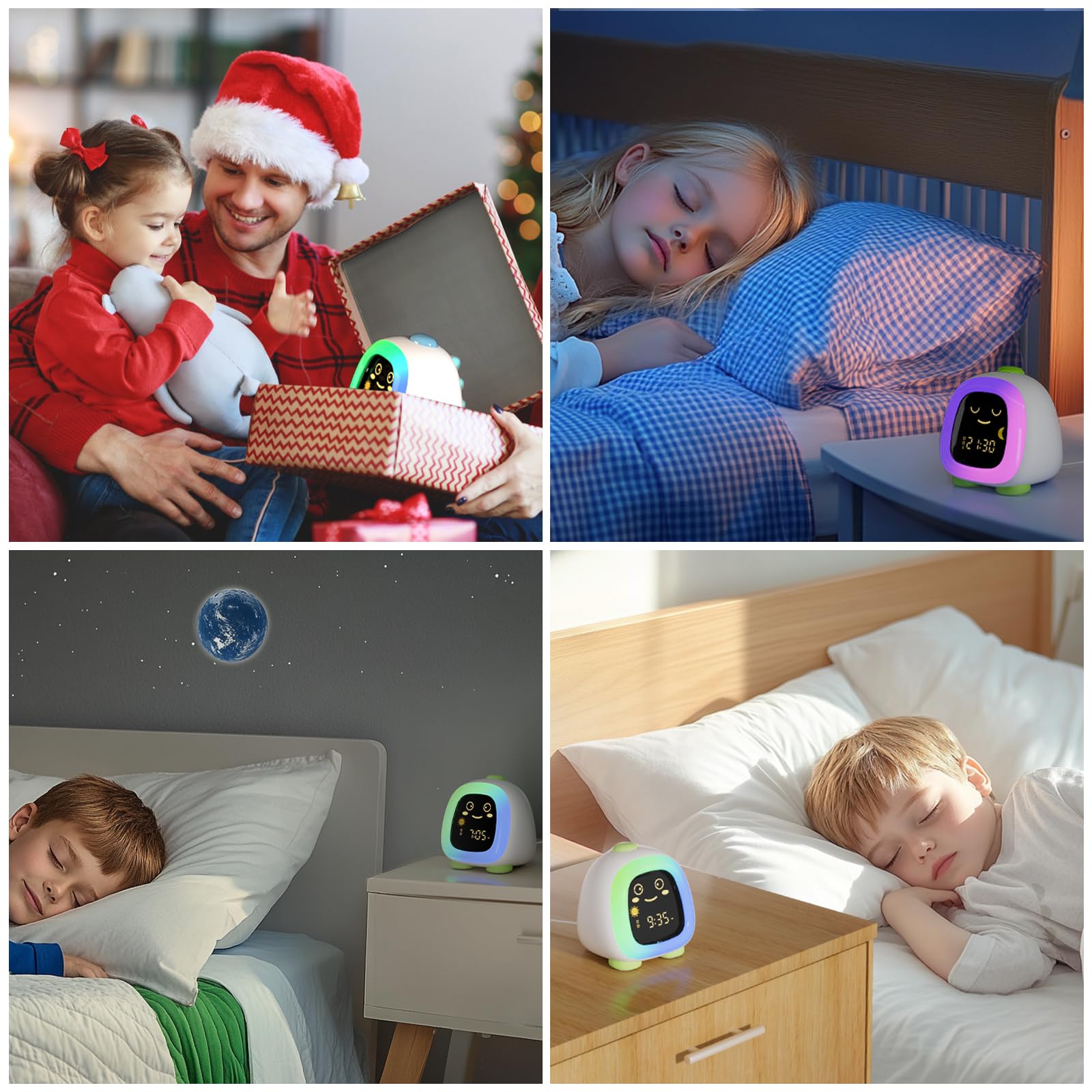 analoi rechargeable bedside lamp doubles as a gentle night light