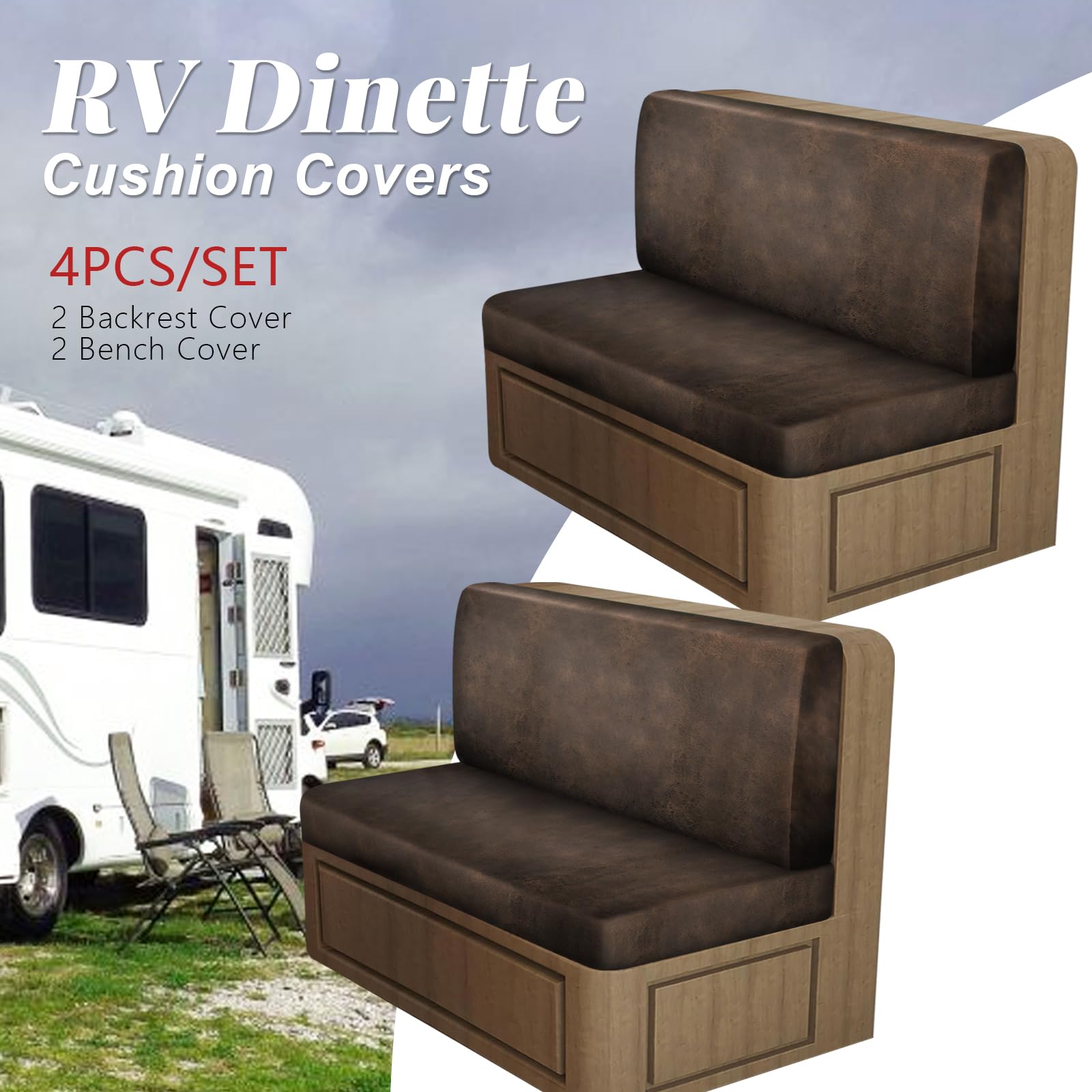 ANARACHON leather-like fabric texture combines luxury look with soft comfort