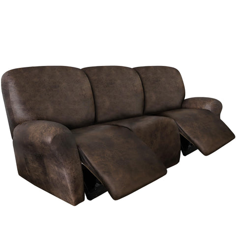 ANARACHON leather-look recliner cover backrest set protects and refreshes your sofa