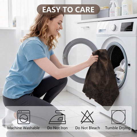 Machine-washable slipcover for simple cleaning