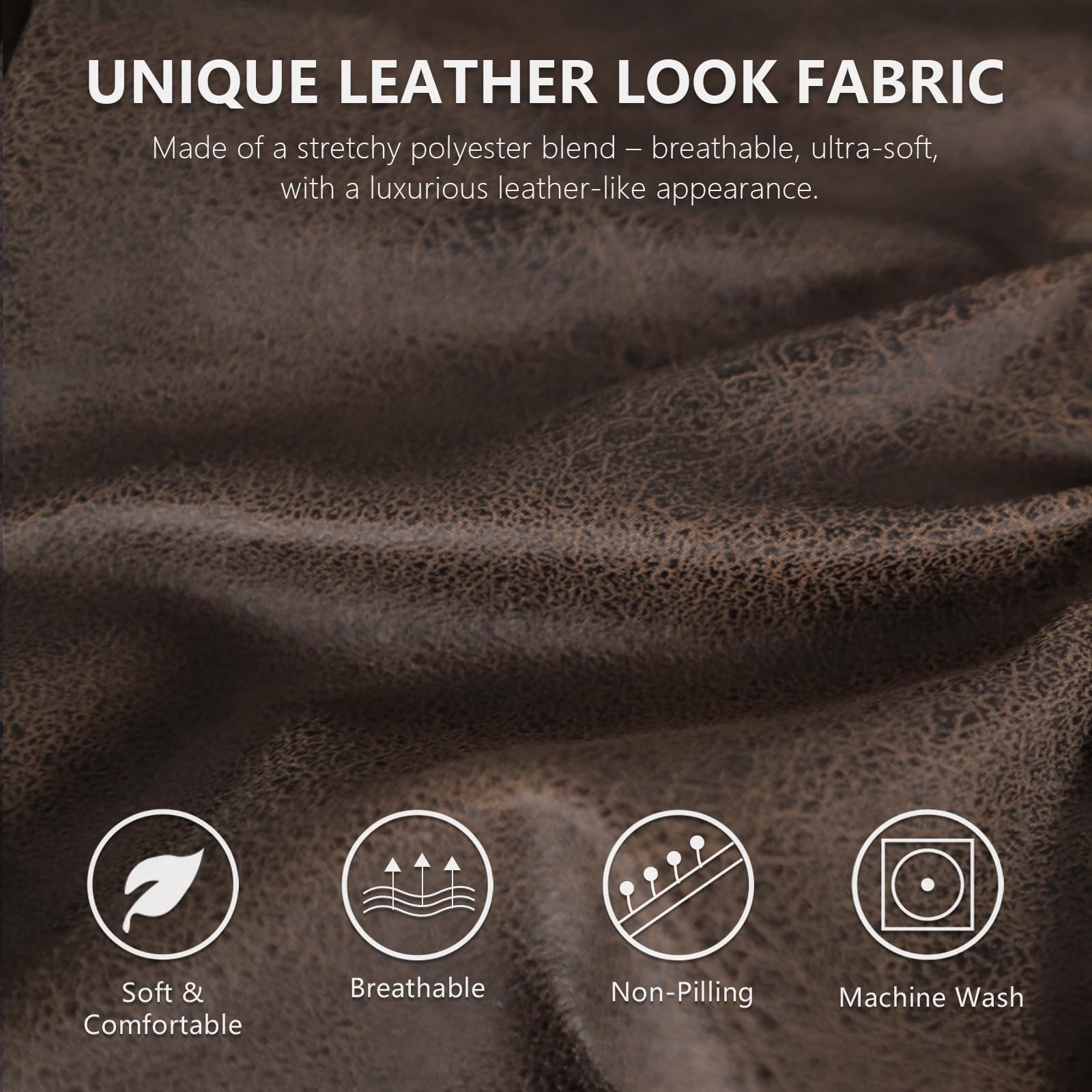 Protects against wear, spills, and pet messes on lounge chairs