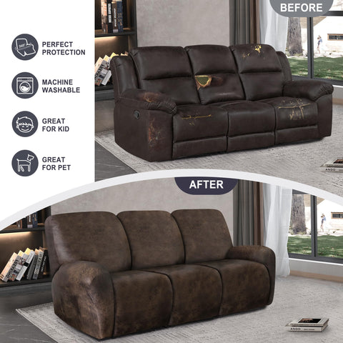 ANARACHON right-side handle cutout ensures snug sofa fit