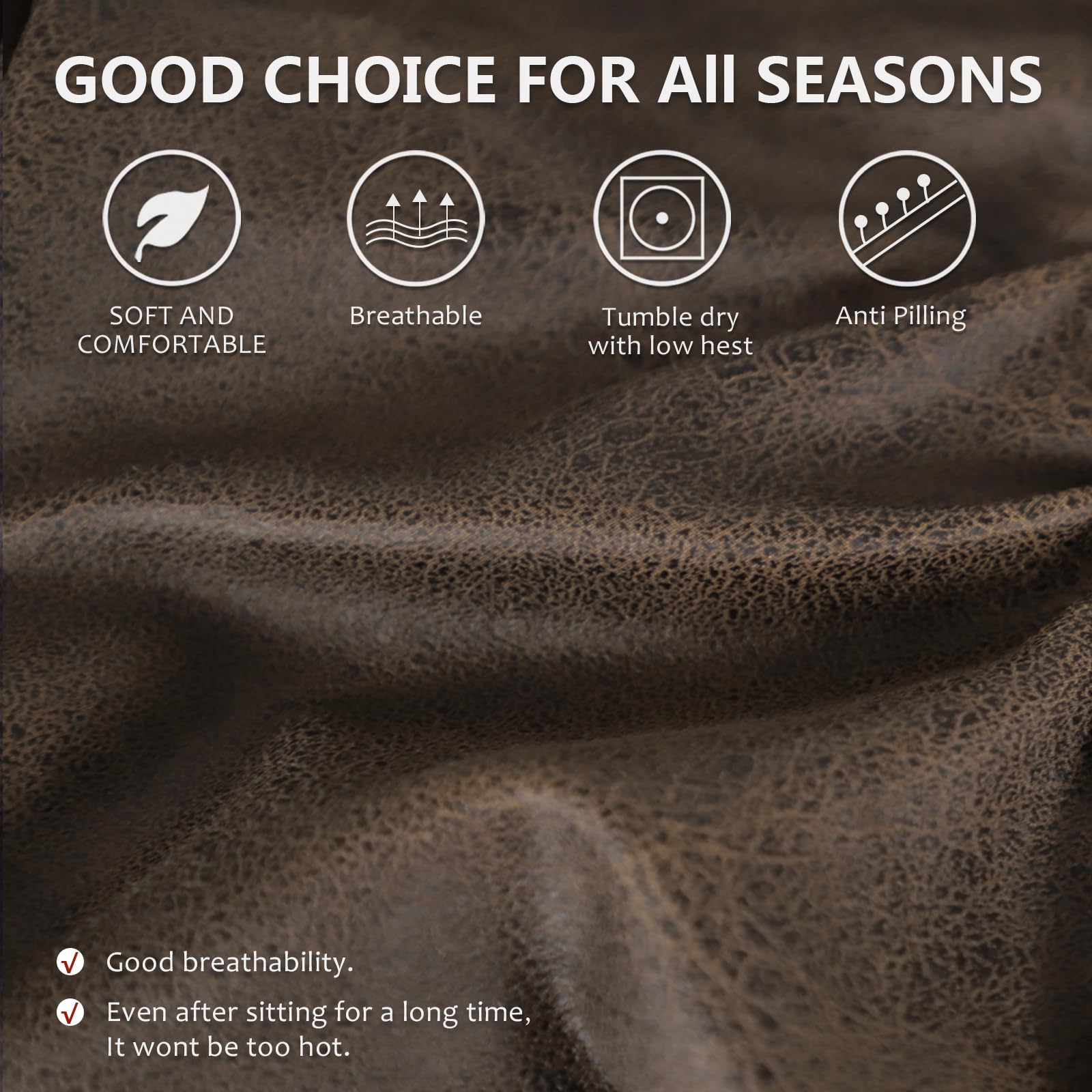 ANARACHON cushion is machine washable for easy care