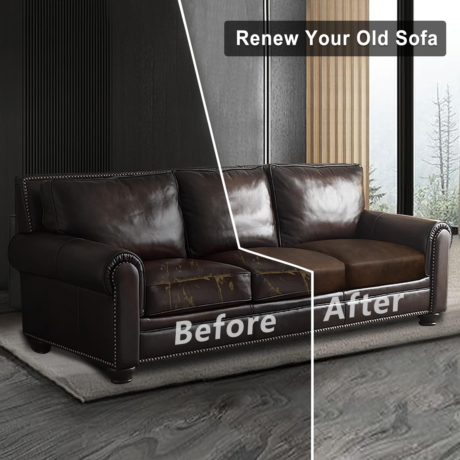 ANARACHON wrinkle-resistant fabric keeps cushions looking fresh.