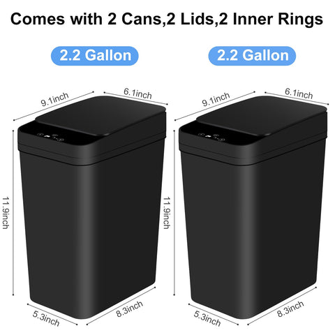 Anborry detachable bucket ring keeps trash bags secure.