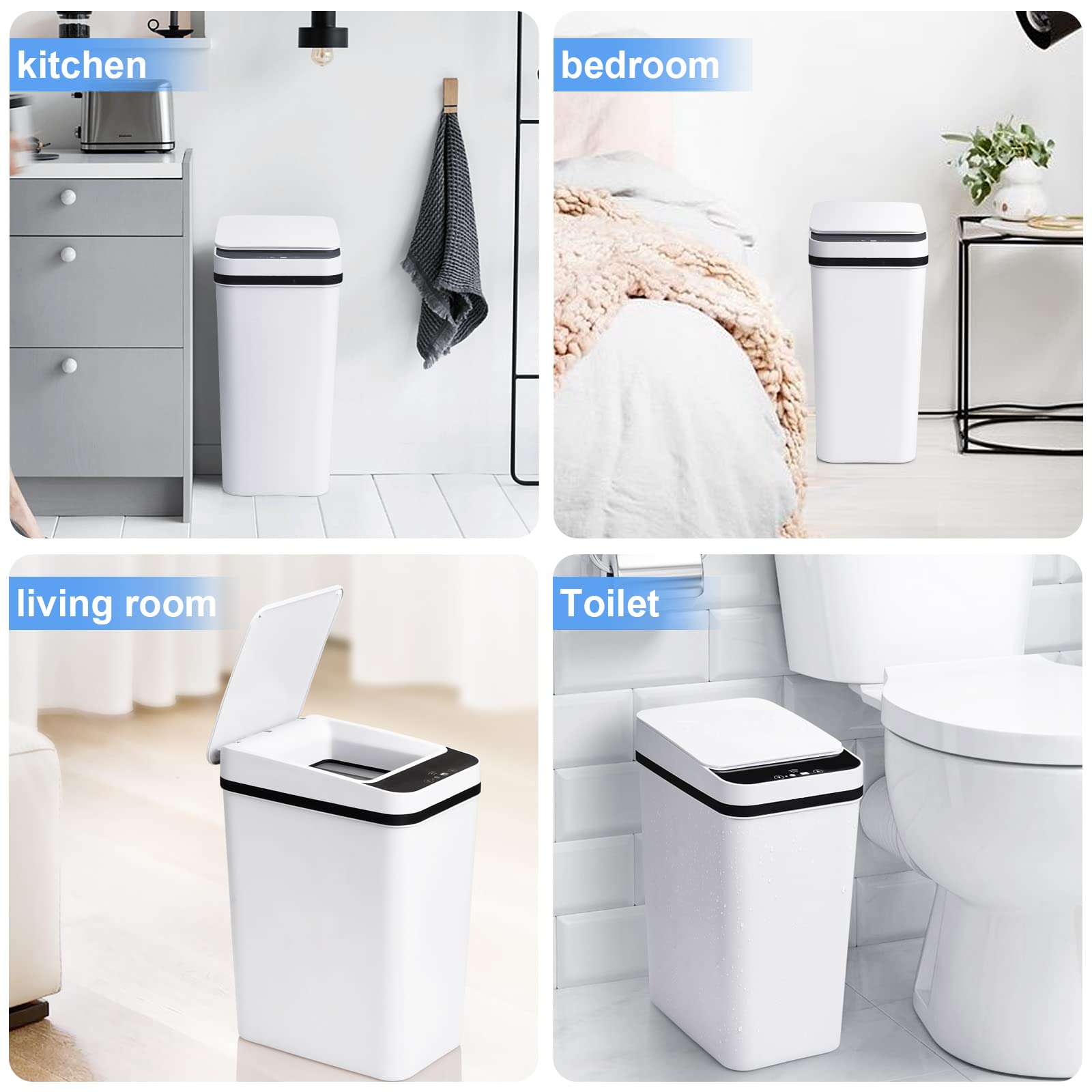 Anborry quiet close after 5 seconds for tidy spaces