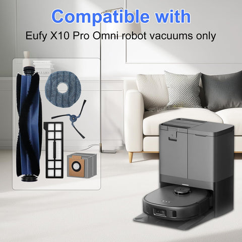 Ancolin Eufy X10 Pro Omni filter traps fine particles for cleaner air