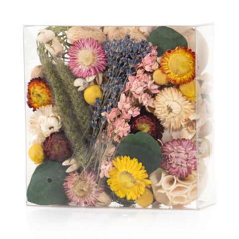 ANDALUCA dried botanicals and preserved flowers infused with Lilly Lavender fragrance oil