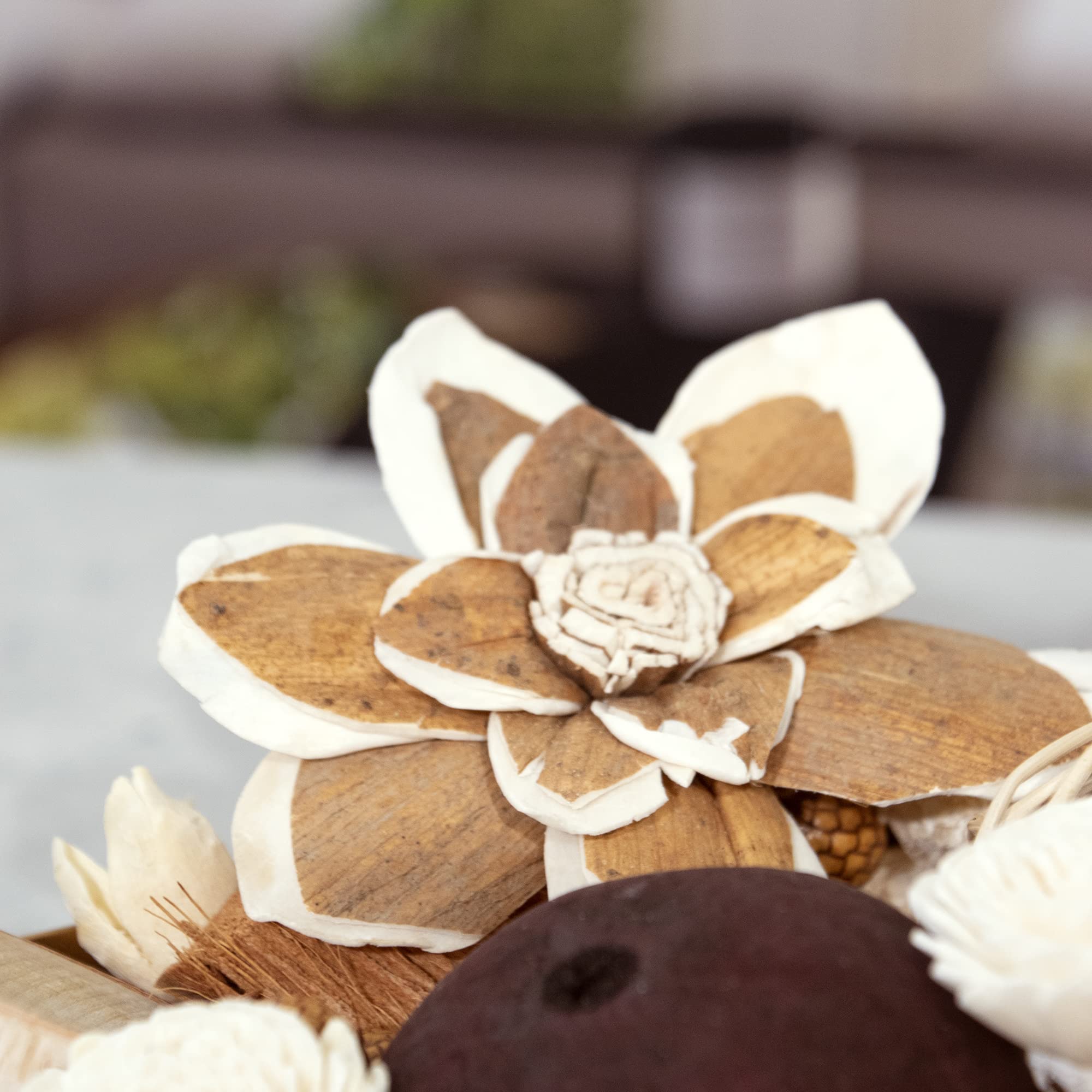 Andaluca home decor filler adds subtle scent and visual appeal.