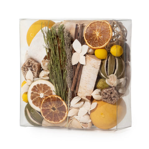 Andaluca potpourri in decorative bowl for elegant home decor.