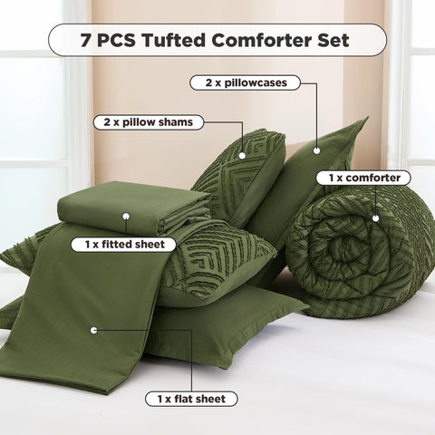 Andency bed-in-a-bag seven-piece set offers complete bedroom refresh