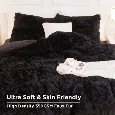 Andency king-size comforter black pillowcases 20x36 pack add finishing touch and comfort