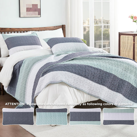 Andency Queen Quilt breathable polyester fiber—soft, cloud-like feel.