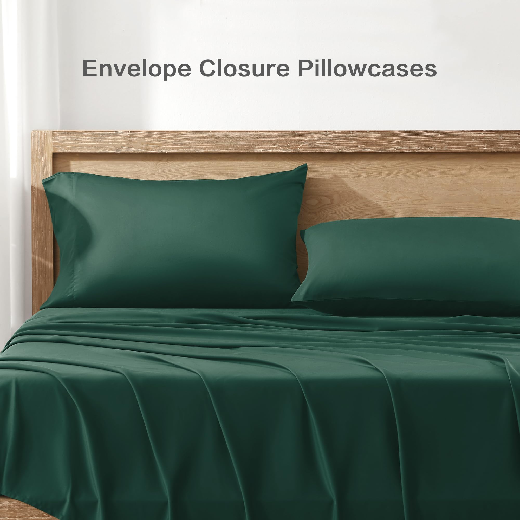 Andency Queen Sheets create a serene, inviting bedroom ambiance.